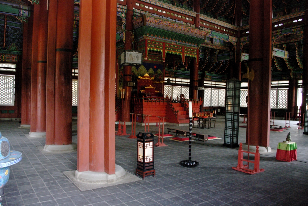 В ходе последней реставрации Кынджонджон по имеющимся историческим